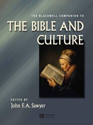 cover image of The Blackwell Companion to the Bible and Culture